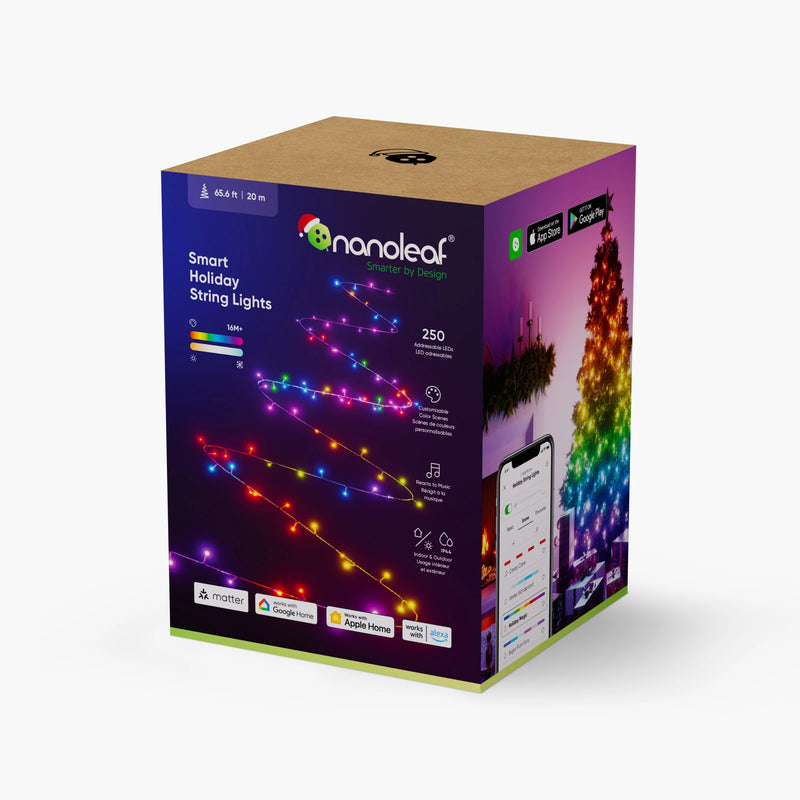 Nanoleaf Matter Smart Holiday String Lights 節日場景燈 20m