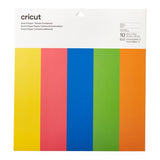 CRICUT Smart Paper™ Sticker Cardstock 帶背膠卡片 - 亮麗5色 (2008318) - 香港行貨