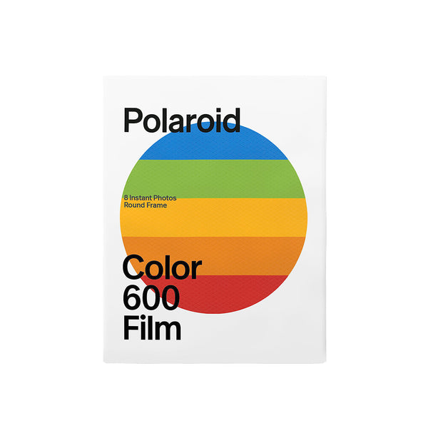 Polaroid Color 600 Film 圓形白色外框 (6021)