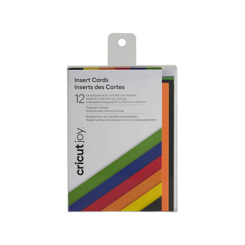 Cricut Joy Insert Cards 鑲嵌式卡紙 - 彩色套裝 (2007260) - 香港行貨