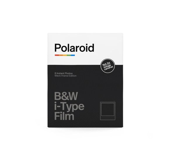 Polaroid B&W i-Type Film 黑框 (6033)