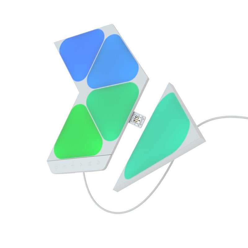 Nanoleaf Shapes Mini Triangle Smarter Kit 智能迷你三角形燈板套裝 (5塊裝) - 香港行貨